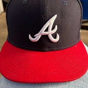 Braves custom hat
